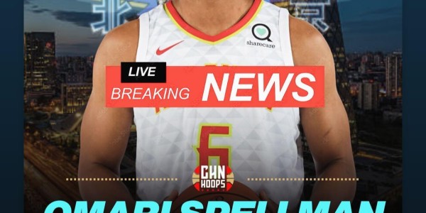 强援到来，斯佩尔曼自宣加盟北京首钢男篮